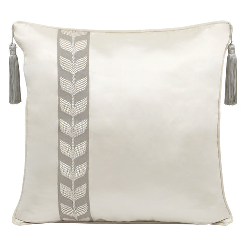 Serena Ivory Silk Cushion